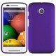 INSTEN Plain Hard Plastic Rubberized Matte Phone Case Cover For Motorola Moto E