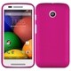 INSTEN Plain Hard Plastic Rubberized Matte Phone Case Cover For Motorola Moto E