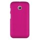 INSTEN Plain Hard Plastic Rubberized Matte Phone Case Cover For Motorola Moto E