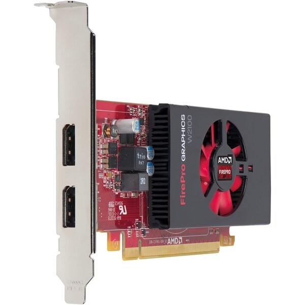 HP FirePro W2100 Graphic Card - 630 MHz Core - 2 GB DDR3 SDRAM - PCI 