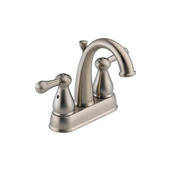 Delta Brilliance Stainless Leland 2-handle Centerset Lavatory Faucet