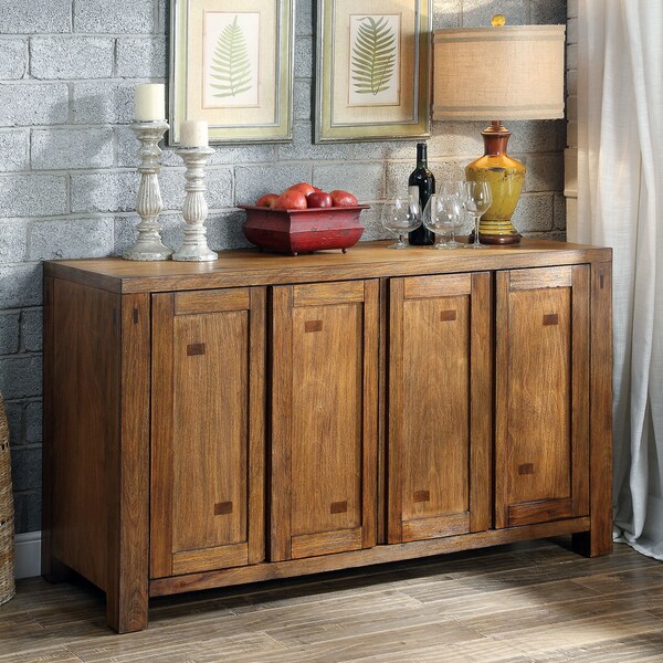 Furniture of America Clarks Farmhouse Style Dining Server
