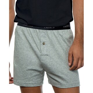 Hanes Classics Men's ComfortSoft Tagless Knit Boxers (Pack of 5)