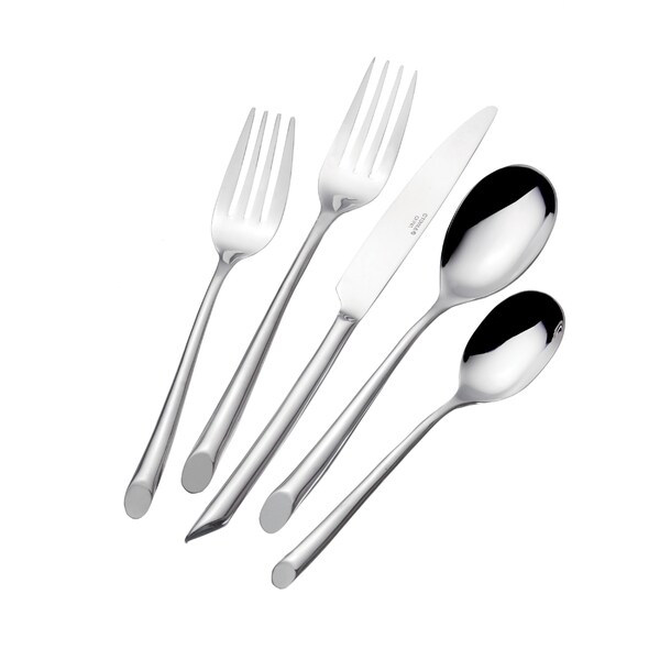 Towle Living Satin Wave 20-piece Flatware Set 