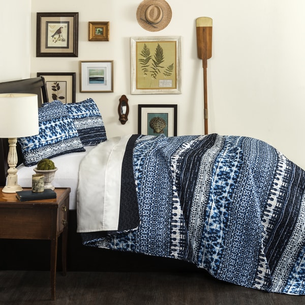 Lush Decor Lambert Tie Dye 3-piece Quilt Set