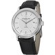 Raymond Weil Men's 2847-STC-30001 'Maestro' Automatic Silver Dial Black Leather Watch