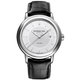 Raymond Weil Men's 2847-STC-30001 'Maestro' Automatic Silver Dial Black Leather Watch