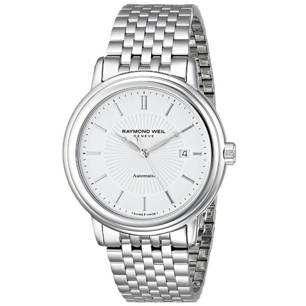 Raymond Weil Men's 2847-ST-30001 'Maestro' Analog Display Swiss Automatic Silver Watch