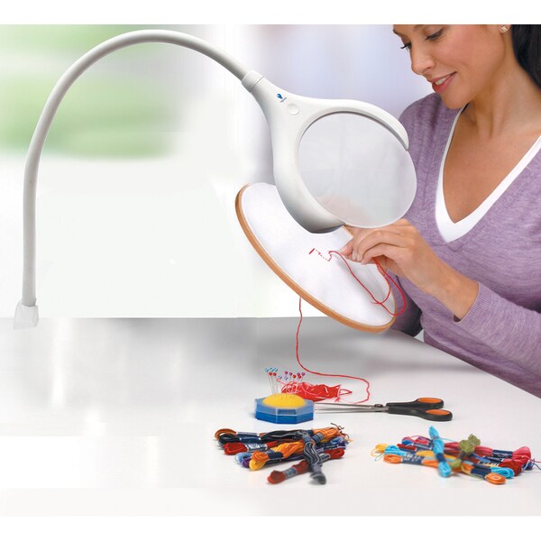 MAGnificent On Clamp Lamp-White