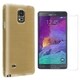 INSTEN Silk TPU Rubber Candy Skin Phone Case Cover Combo With Anti-Glare Screen Protector For Samsung Galaxy Note 4