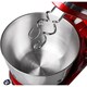 Ovente SM880R 6-speed 3.7 quart Metallic Red Professional Stand Mixer