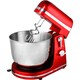 Ovente SM880R 6-speed 3.7 quart Metallic Red Professional Stand Mixer