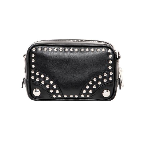 Prada Soft Leather Embellished Crossbody Bag - 16977755 ...