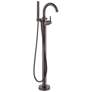 Delta Venetian Bronze Trinsic Floor Mount Tub Filler