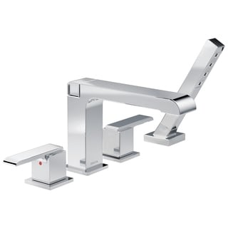 Delta Chrome Ara Roman Tub Trim with Hand Shower