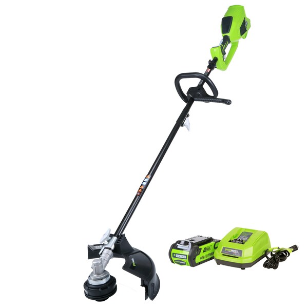 GreenWorks G-MAX 40V Digipro 14-inch Cordless String Trimmer with 2Ah Battery and Charger
