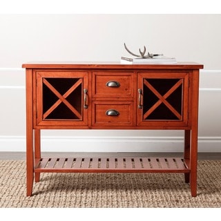 ABBYSON LIVING 'Jensen' Burgundy Rust Console Sofa Table