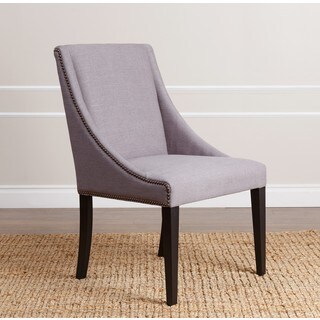 ABBYSON LIVING Sara Swoop Grey Dining Chair