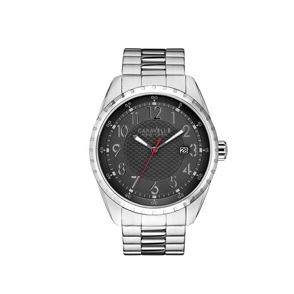 Caravelle of New York by Bulova Men's 43B134 Stainless Steel Watch