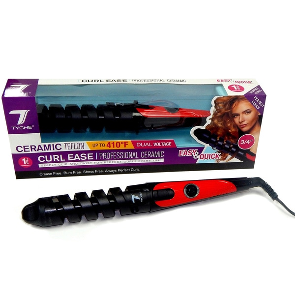 Vecceli Italy Tyche Ceramic Teflon .75-inch Curling Iron