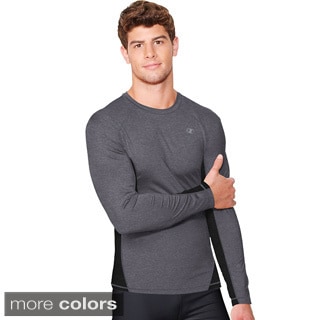 Champion Vapor PowerTrain Long Sleeve Colorblock Men's Tee