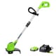 GreenWorks 21262 20-volt 12-inch Cordless String Trimmer with 2AH Battery and Charger