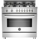 Bertazzoni Professional Series 36-inch Dual Fuel Range