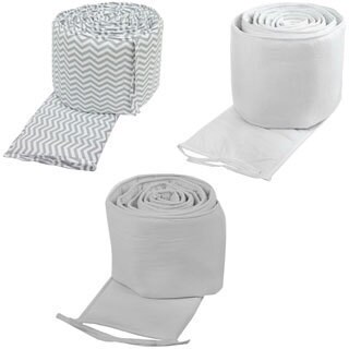 American Baby Company Cotton Percale Crib Bumper