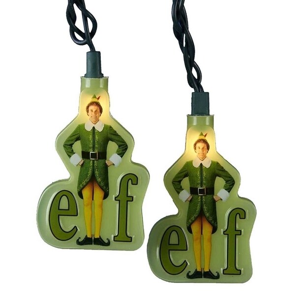Buddy The Elf Green String Christmas Lights Elf Movie