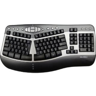 Seal Shield Silver Wave Ergo Waterproof Keyboard