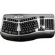 Seal Shield Silver Wave Ergo Waterproof Keyboard