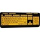 Adesso EasyTouch 132 - Florescent Yellow Multimedia Desktop Keyboard