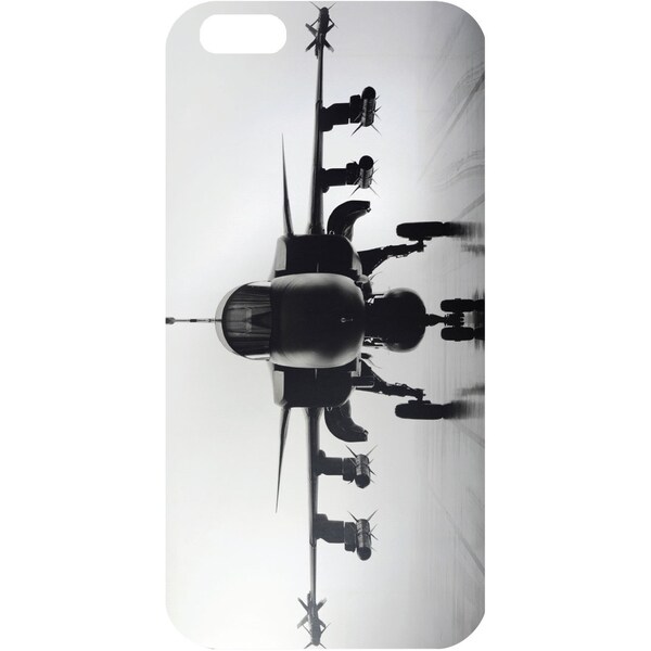 OTM iPhone 6 White Glossy Case Rugged Collection, Airplane