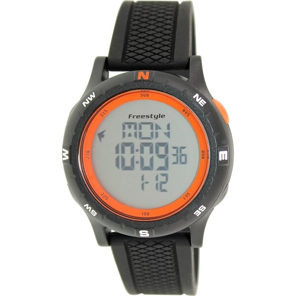 Freestyle Men's Navigator 10017007 Black Silicone Quartz Watch