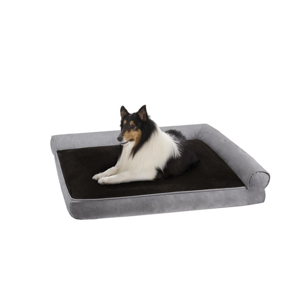 Soft Touch Duke Right Angle Bolster Lounger Dog Bed