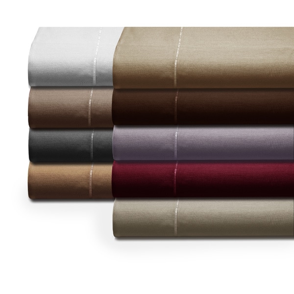 Luxury 800 Thread Count Egyptian Cotton Cal King Sheet Set in Chocolate (As Is Item)