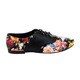 Betani Women's Ashley-4 Hollow-Out Lace Up Floral Oxfords