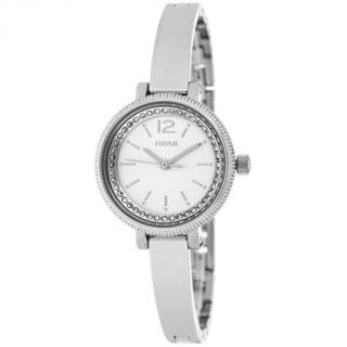 Fossil Women's BQ1200 'Classic' Crystal Stainless Steel Watch