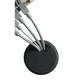 Cord Away Black Adjustable Wire Organizer Grommet