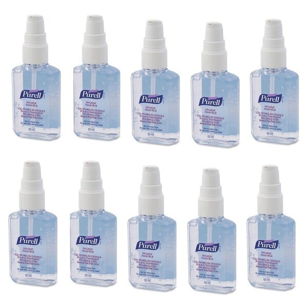 Purell Hygenic Hand Sanitizer 2-ounce Personal Pump Bottles