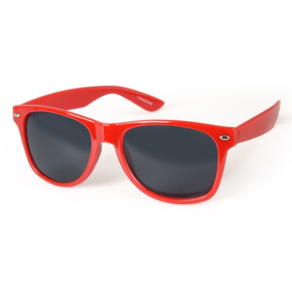 Journee Collection Unisex Plastic Fashion Sunglasses
