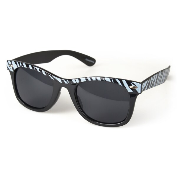 Journee Collection Women's Zebra Print Fashion Sunglasses