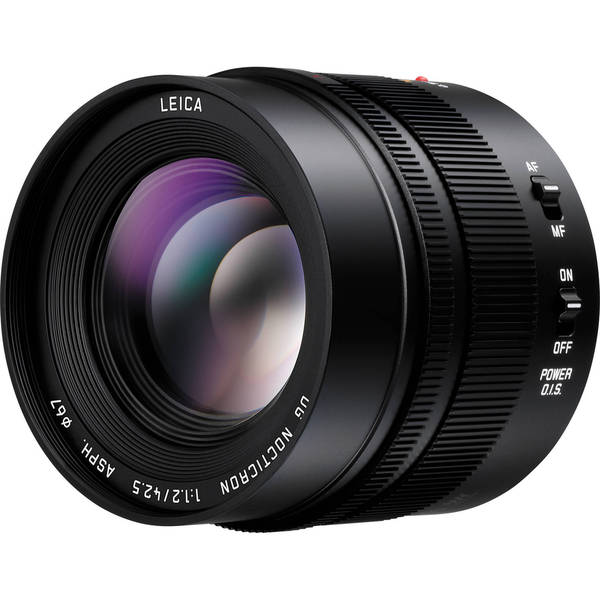 Panasonic LUMIX G Leica DG Nocticron 42.5mm f/1.2 ASPH Power OIS Lens