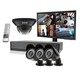 Revo Lite 4-channel 500GB DVR Surveillance System with 4 700TVL Cameras and 22-inch LED Monitor 
