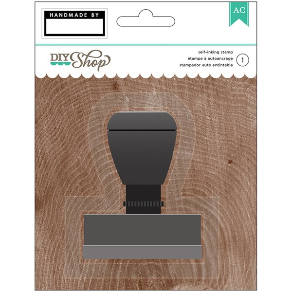 DIY Shop 2 Self-Inking Stamp-Handmade