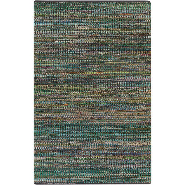 Papilio : Hand-Woven Oxnam Stripe Reversible Rug (8' x 10')