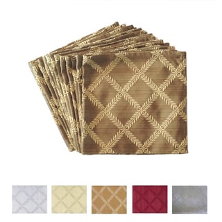 Lenox Laurel Leaf Damask Napkins (Set of 12)