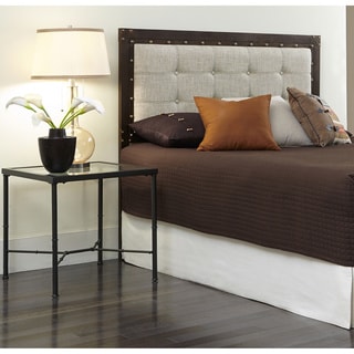 INSPIRE Q Bellevista Button-tufted Square King Upholstered Headboard ...