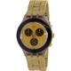 Swatch Men's Irony SVCM4010AG Goldtone Swiss Quartz Watch