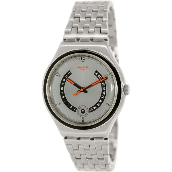 Swatch Men's Irony YWS405G Stainless Steel Swiss Quartz Watch